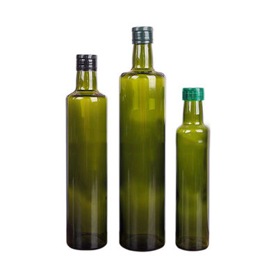 Thick Wall Olive Oil Dropper Bottle , Durable Round / Square Olive Oil Bottle supplier