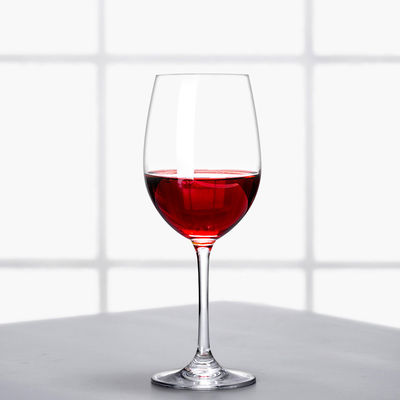 Italian Style 8oz / 240ml Crystal Wine Glasses Hand Blown For Restaurant supplier