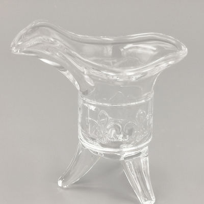 Vintage Knight Crystal Shot Glass , Three - Legged Crystal Whiskey Glasses supplier