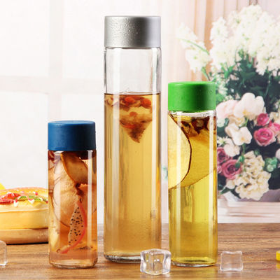Cold Pressed Glass Beverage Bottle With PP Caps Classic Style Machine Made supplier