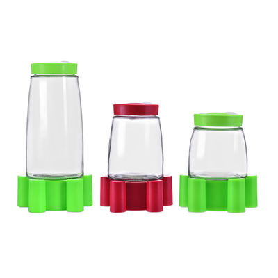 Transparent Glass Jam Jar Modern Fermenting Seal Storage Jar With Lid Kit supplier
