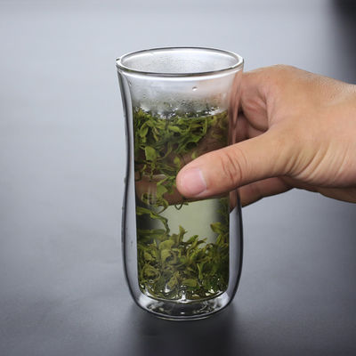 Double Walled 350ml Borosilicate Glass Turkish Tea Cups supplier