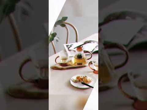 Restaurant Borosilicate 500ml Heat Resistant Glass Teapot