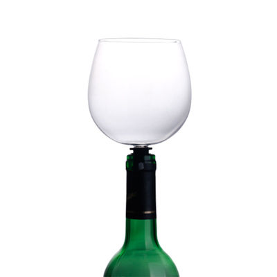 Borosilicate 16oz Wine Glass , Topper Drink Straight Wine Tasting Glasses supplier