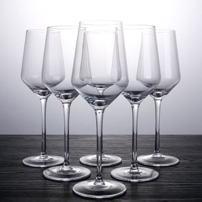 Elegant Crystal Wine Glasses For Wedding Drinking Easy To Wash Eco Friendly supplier