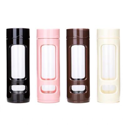 Substantial Glass Water Bottle Leak Proof Anti Oxidation For Drinking supplier
