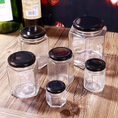 Thick Soda Glass Jam Jar Corrosion Resistant Food Safe Laboratory Certified supplier