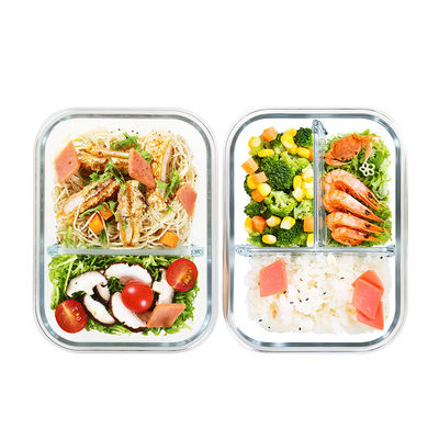 Meal Prep BPA Free 960ml Borosilicate Glass Food Container supplier
