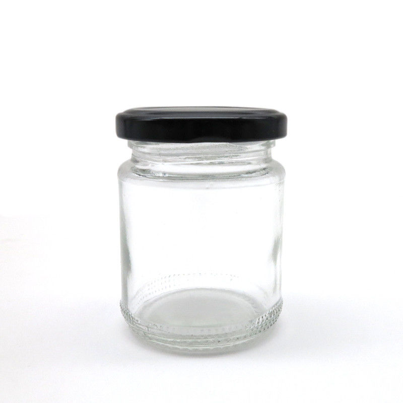 Customized Small Glass Honey Jar Or Kitchen / Living Room FDA Safety Standards supplier