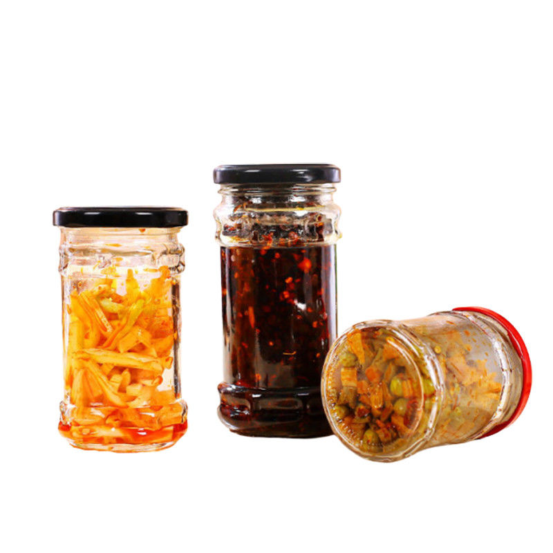 280ml BPA Free Glass Jam Jar Canning Mason Jars With Regular Lid Machine Made supplier